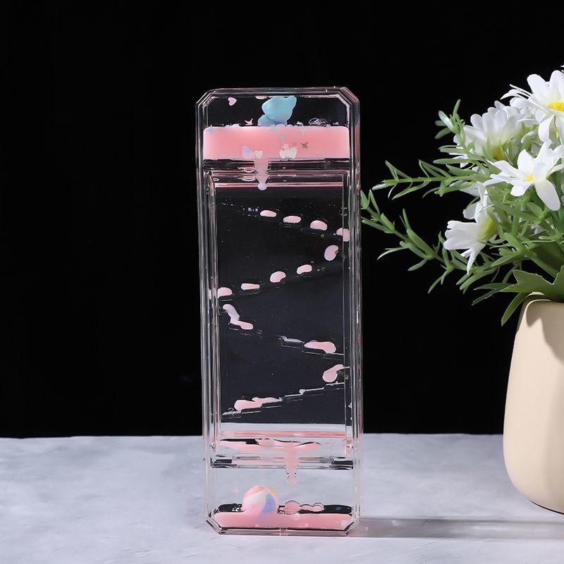 Newton Cradle Large - Creative cute slide oil leak desktop