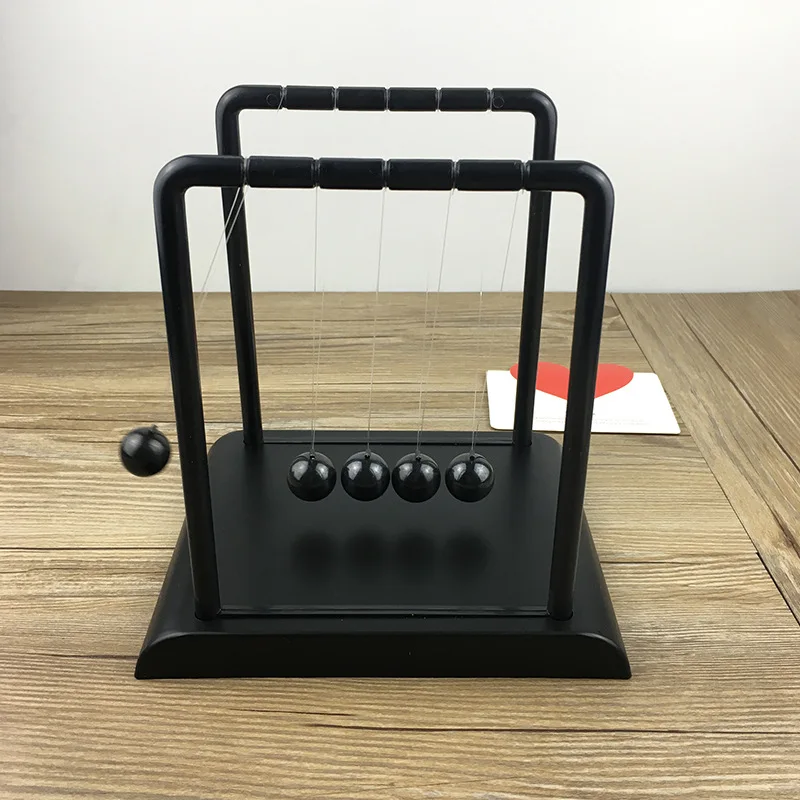 Black Newton Pendulum Generous - Newton Cradle Large ulasan dan harga