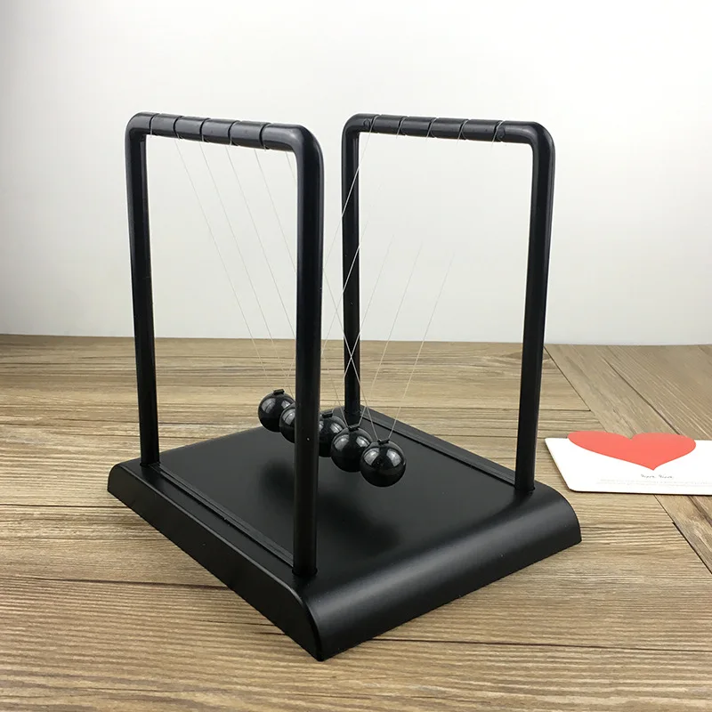 Black Newton Pendulum Generous - Newton Cradle Large ulasan dan harga