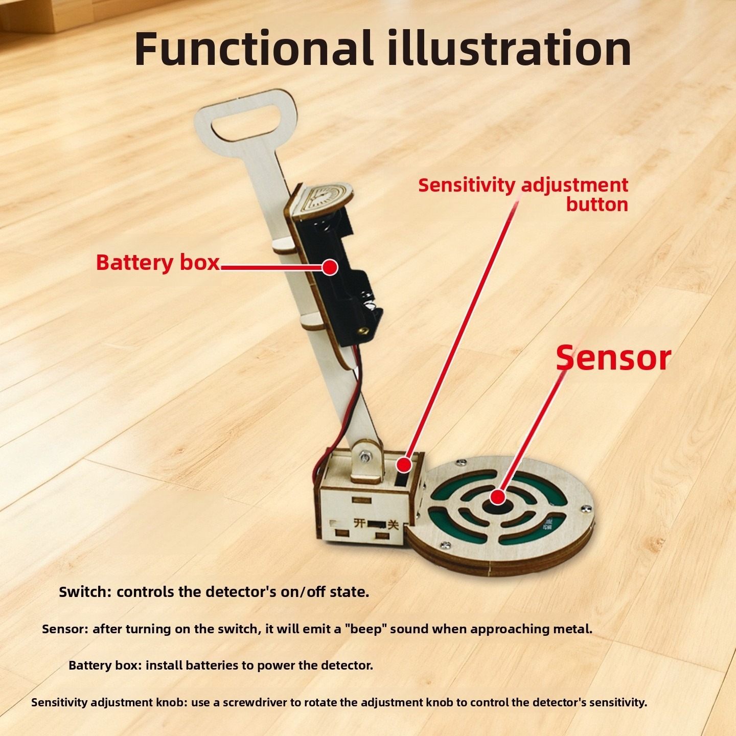 DIY Metal Detector Assembly Sc - Is Learning Science A Hobby ulasan dan harga
