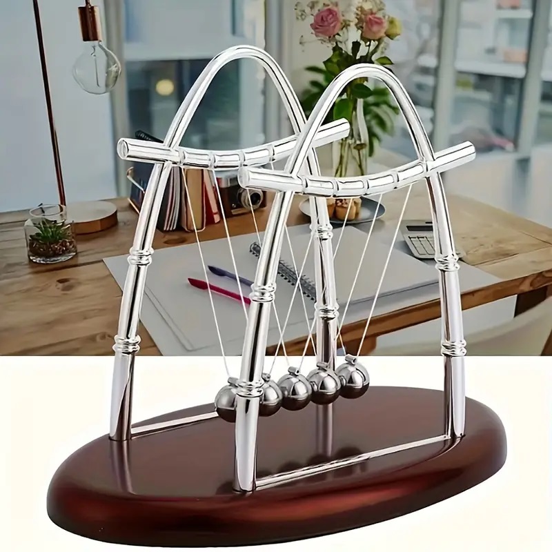 Newton Cradle Balance Steel Ba - Newton Cradle Large ulasan dan harga