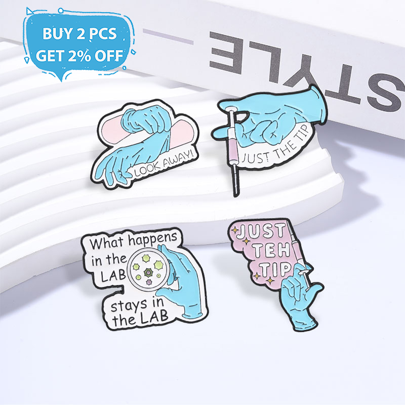 Cute Science Lab Enamel Pins W - Science Buddies ulasan dan harga