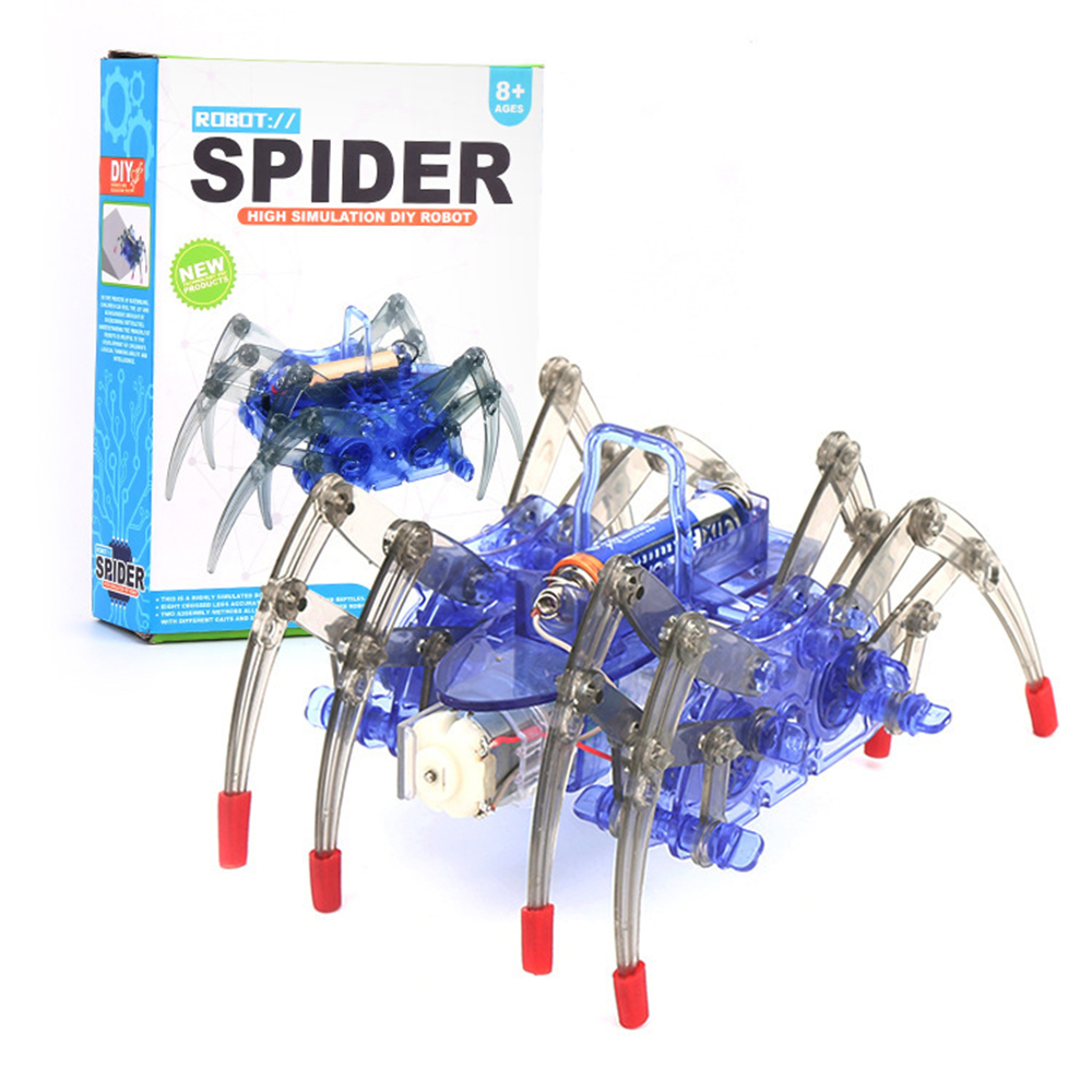 Electric Bionic Spider Robot D - Science Diy Model ulasan dan harga