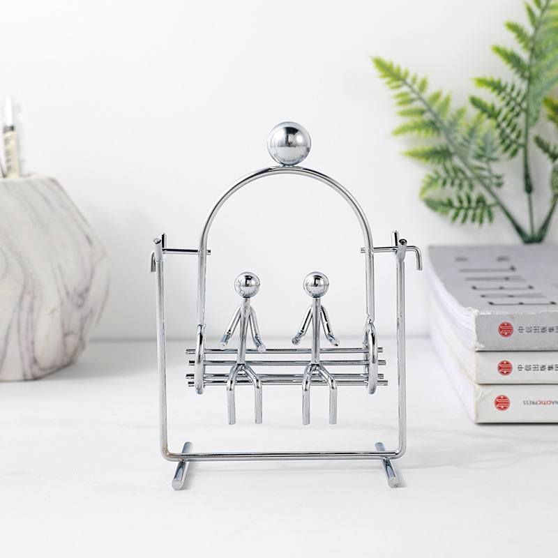Lovers Swing Kinetic Art Balan - Newton Cradle Large ulasan dan harga