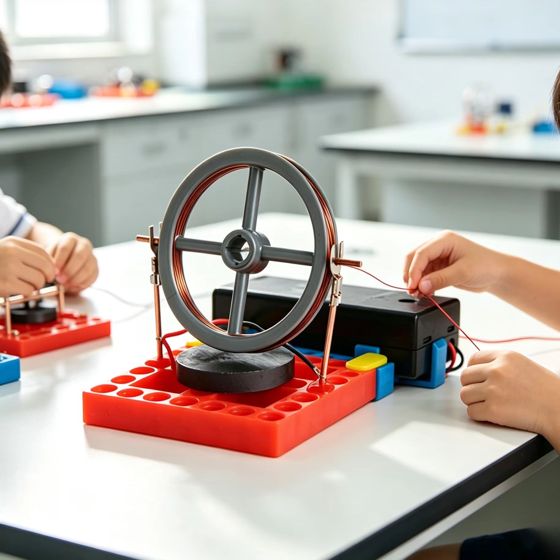DIY Electromagnetic Motor Expe - Science Diy Model ulasan dan harga