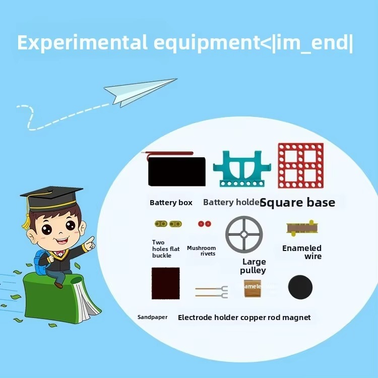 DIY Electromagnetic Motor Expe - Science Diy Model ulasan dan harga