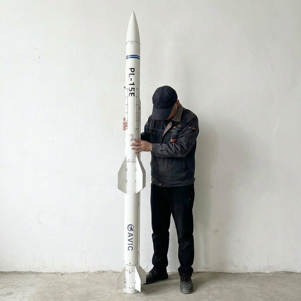 3D Printed Chinese PL-15E Air- - Science Exhibition Models ulasan dan harga