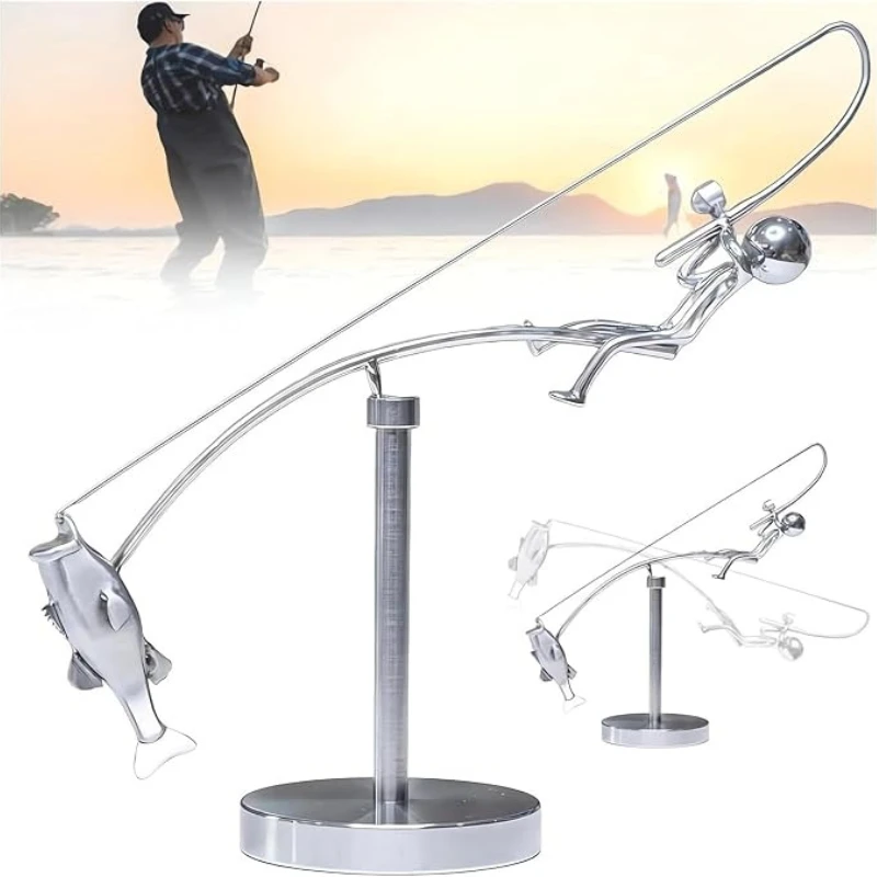Metal Balance Sculpture Large  - Newton Cradle Large ulasan dan harga