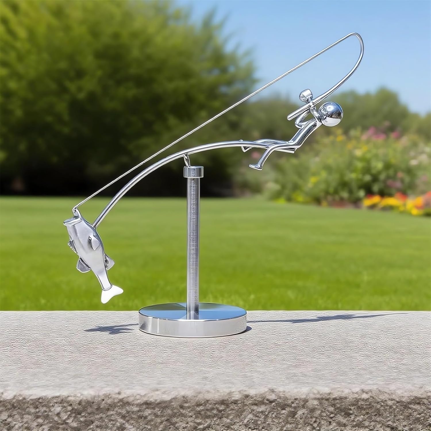 Metal Balance Sculpture Large  - Newton Cradle Large ulasan dan harga