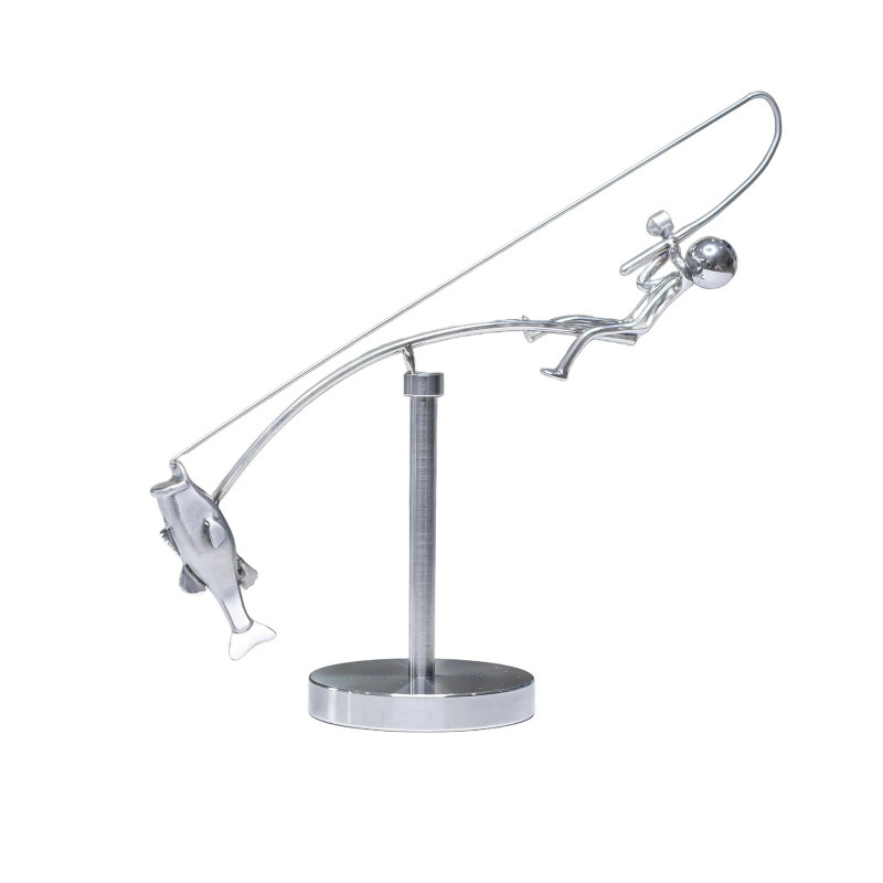 Metal Balance Sculpture Large  - Newton Cradle Large ulasan dan harga